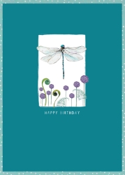 Dragonfly Birthday Card