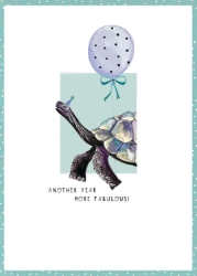 Fab Turtle Birthday Card