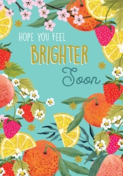 Feel Brighter Get Well Card