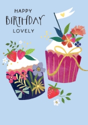 Cupcakes Birthday Card