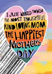 Thoughtful Mom Mothers Day Card