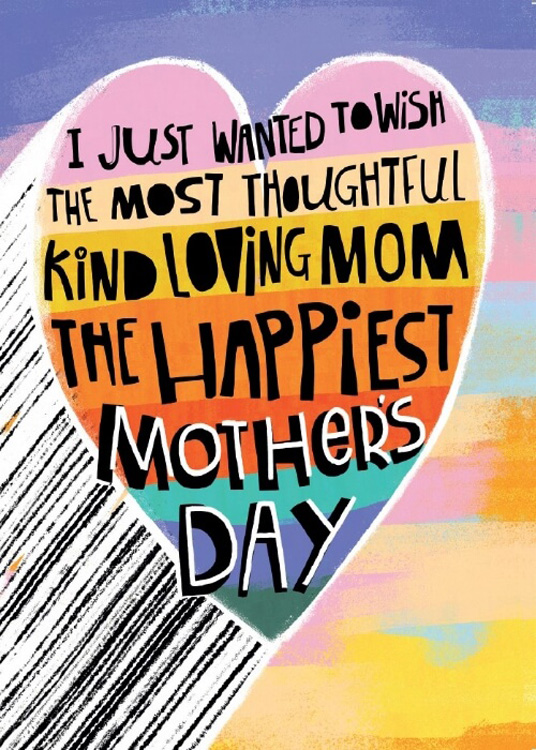 Thoughtful Mom Mother's Day Card