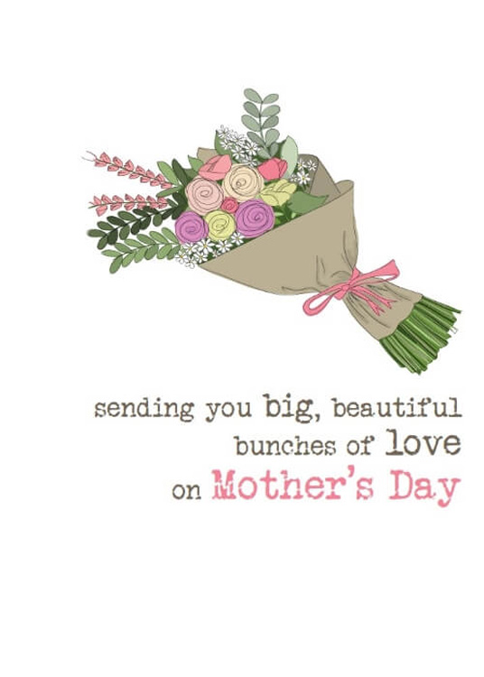 Bunches Love Mother's Day Card
