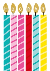 Candles Birthday Card