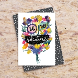 Be My Valentine Card