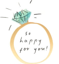 Ring Engagement Card