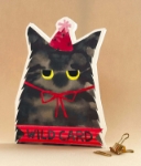 Diecut Cat Wildcard Friendship Card