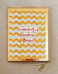 Human Bean Friendship Card