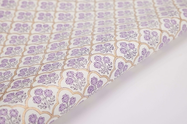 Handmade Trellis Lavender Sheet Wrap