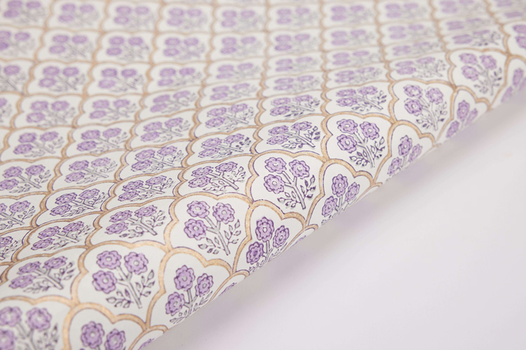 Handmade Trellis Lavender Sheet Wrap