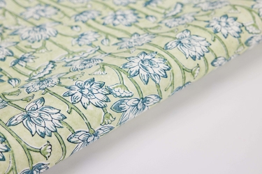 Handmade Lotus Indigo Sheet Wrap