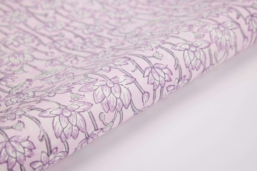 Handmade Lotus Lavender Sheet Wrap