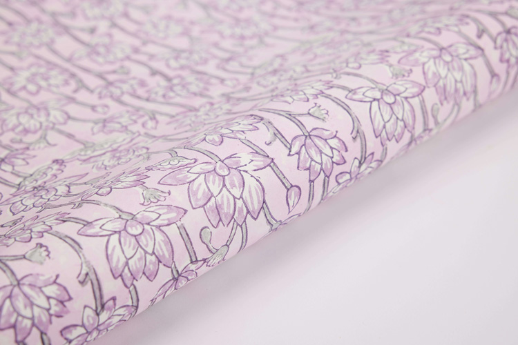 Handmade Lotus Lavender Sheet Wrap
