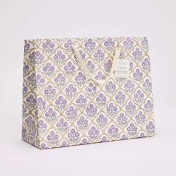 Lavender Trellis Large Gift Bag