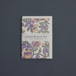 Pomegranate Lav Blank Card