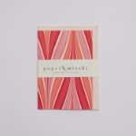 Stripe Sugar Spice Blank Card
