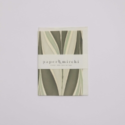 Stripe Storm Night Blank Card