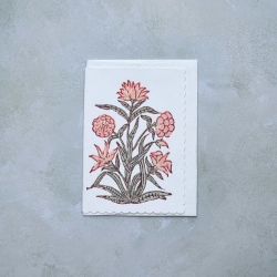 Kamal Coral Blank Card