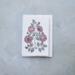 Gulab Dusky Pink Blank Card