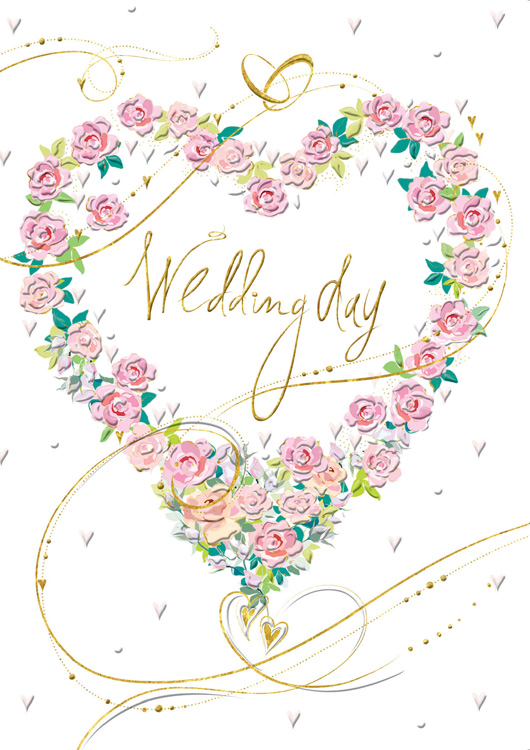 Heart Wedding Card