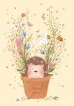 Hedgehog Thank You Card