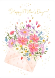 Envelope Flwr Mothers Day Card