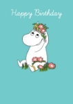 MOOMIN Flowers Blank Card