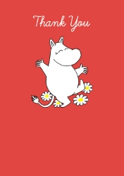 MOOMIN Flower Dance Blank Card