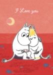 MOOMIN Couple Love Card