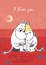 MOOMIN Couple Love Card