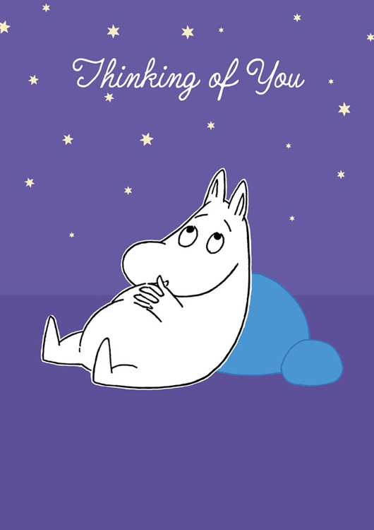 MOOMIN Stars Thinking Of You Card