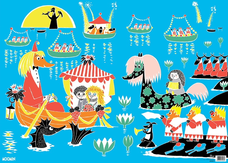 MOOMIN Water Sheet Wrap