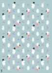 MOOMIN Flowers Sheet Wrap