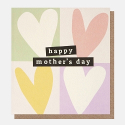 Multi Hearts Mothers Day Card