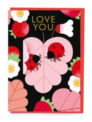 Love U Ladybug Love Card
