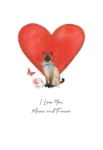 Meow Siamese Love Card