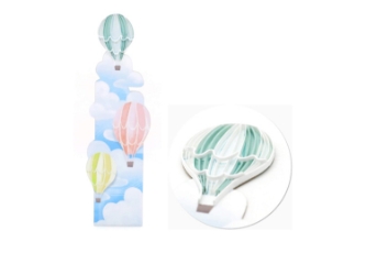 Hot Air Balloon Quill Bookmark