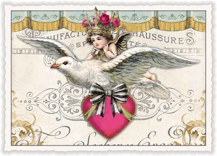 Dove Love Postcard