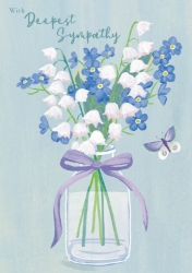 Lily Sympathy Card