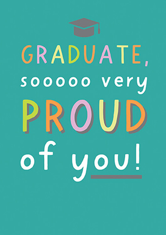 So Proud Graduation Card