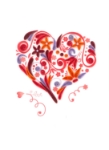 Heart Quill Love Card