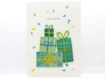 Presents Quill Birthday Card