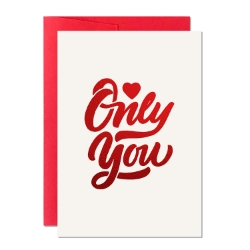 Only You Love Card