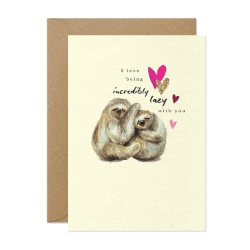 Sloth Love Card
