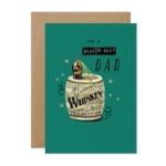 Whiskey Barrel Father's Day Card
