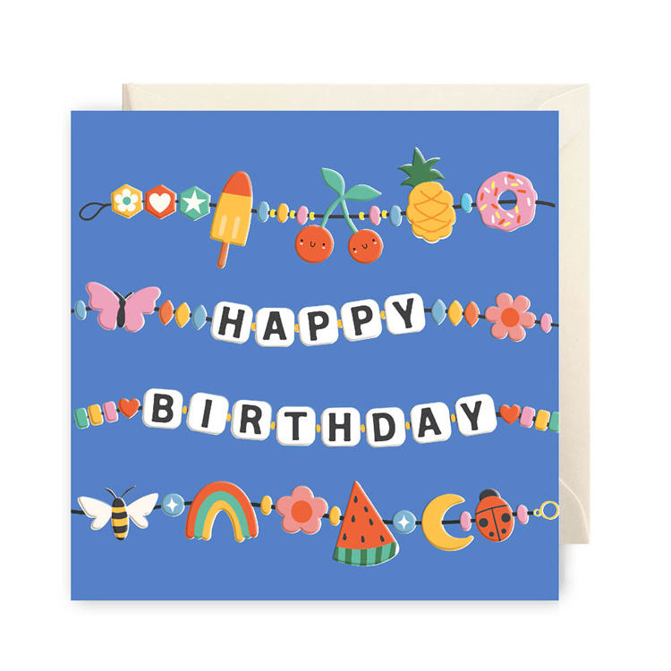 Charm Bracelets Birthday Card