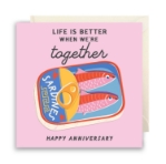 Tinned Fish Anniversary Card