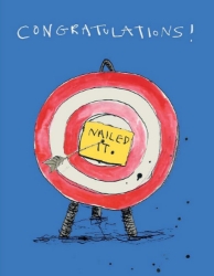 Nailed It Congratulations Card