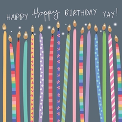 Candles - Birthday Card 