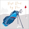 Golf Fathers Day Card 
